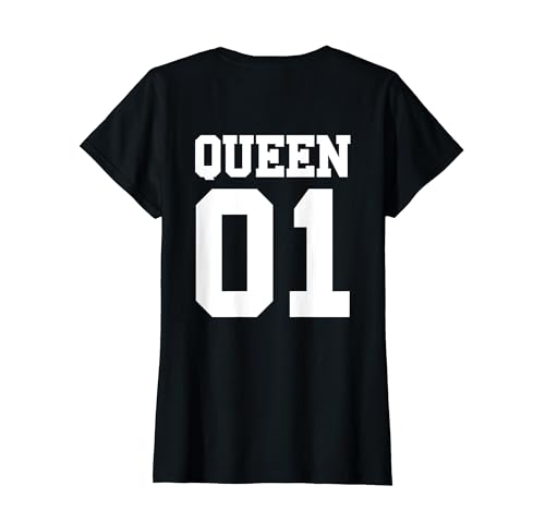 Damen Pärchen Set - Teil 1 Queen Partnerlook T-Shirt Damen Pärchen Set - Teil 1 Queen Partnerlook T-Shirt von Geschenkidee King Queen Partnerlook Set