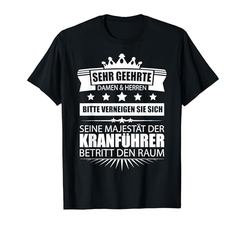 Herren Kranführer Shirt Kran Kranfahrer Baustelle Geschenk Herren Kranführer Shirt Kran Kranfahrer Baustelle Geschenk von Geschenkidee Kranführer Tshirts