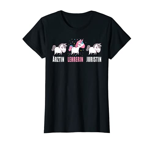 Damen Lehrerin Geschenk Einhorn T-Shirt Schule Lehramt Damen Lehrerin Geschenk Einhorn T-Shirt Schule Lehramt von Geschenkidee Lehrerin Tshirts