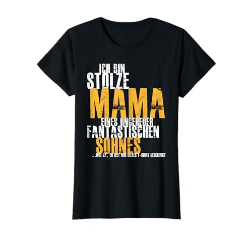 Mama Sohn Mutter Spruch Lustig Witzig Geburtstag Geschenk T-Shirt Mama Sohn Mutter Spruch Lustig Witzig Geburtstag Geschenk T-Shirt von Geschenkidee Mama Mutter Fun Geburtstagsgeschenk