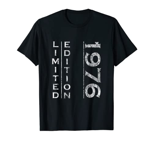 Damen Herren 47 Jahre 1972 Lustig 46. Geburtstag T-Shirt von Geschenkidee Mann Frau 1972 Geburtstagsgeschenk