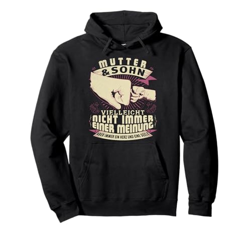 Mama Mutter Sohn Partnerlook Muttertag Geburtstag Geschenk Pullover Hoodie Mama Mutter Sohn Partnerlook Muttertag Geburtstag Geschenk Pullover Hoodie von Geschenkidee Muttertagsgeschenk Lustige Geschenke