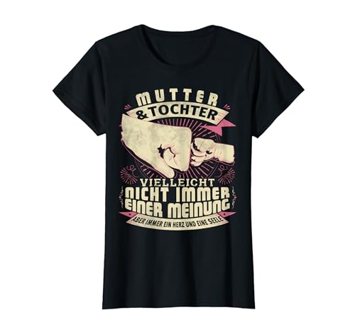 Mama Mutter Tochter Partnerlook Lustig Muttertag Geschenk T-Shirt von Geschenkidee Muttertagsgeschenk Lustige Geschenke