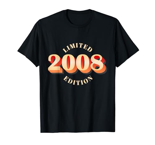 16. Geburtstag Junge Mädchen 16 Jahre 2008 Lustig Geschenk T-Shirt von 16. Geburtstag Mädchen 16. Geburtstag Deko Junge