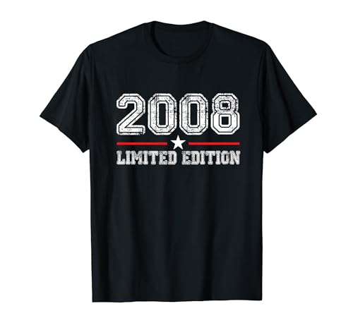 16. Geburtstag Junge Mädchen 16 Jahre 2008 Lustig Geschenk T-Shirt von 16. Geburtstag Mädchen 16. Geburtstag Deko Junge