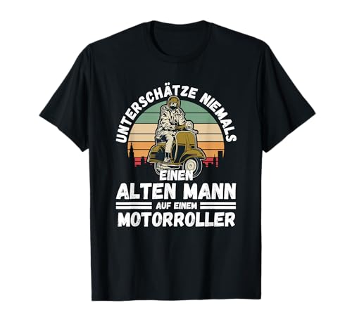BikeTeez Geschenkidee für Rollerfahrer Herren T-Shirt Schwarz S Motorrad-Scooter-Design Klassische Passform Kurzarm Crew-Ausschnitt Winter, Herbst Geburtstag Weihnachten BikeTeez Geschenkidee für Rollerfahrer Herren T-Shirt Schwarz S Motorrad-Scooter-Design Klassische Passform Kurzarm Crew-Ausschnitt Winter, Herbst Geburtstag Weihnachten von Geschenkidee für Rollerfahrer by BikeTeez