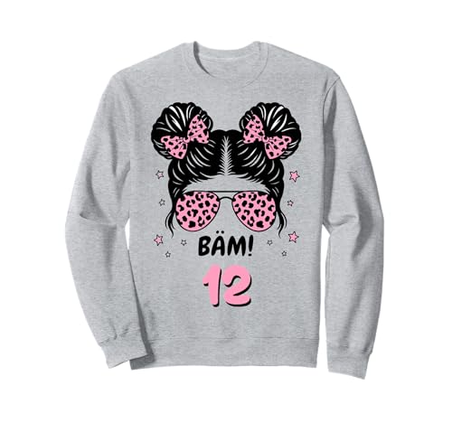 BÄM 12 Geburtstag Mädchen Pink 12 Jahre 12. Geburtstag Sweatshirt von Geschenkideen 12. Geburtstag Mädchen