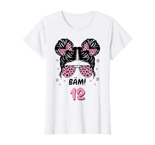 BÄM 12 Geburtstag Mädchen Pink 12 Jahre 12. Geburtstag T-Shirt von Geschenkideen 12. Geburtstag Mädchen