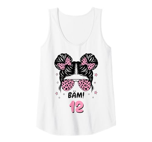 Damen BÄM 12 Geburtstag Mädchen Pink 12 Jahre 12. Geburtstag Tank Top von Geschenkideen 12. Geburtstag Mädchen