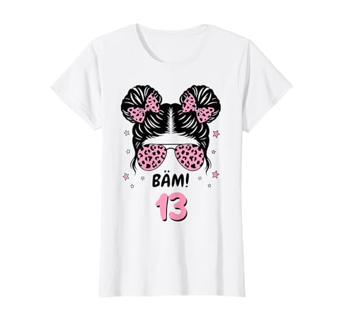 BÄM 13 Geburtstag Mädchen Pink 13 Jahre 13. Geburtstag T-Shirt BÄM 13 Geburtstag Mädchen Pink 13 Jahre 13. Geburtstag T-Shirt von Geschenkideen 13. Geburtstag Mädchen