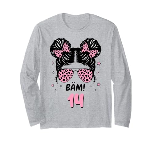 BÄM 14 Geburtstag Mädchen Pink 14 Jahre 14. Geburtstag Langarmshirt BÄM 14 Geburtstag Mädchen Pink 14 Jahre 14. Geburtstag Langarmshirt von Geschenkideen 14. Geburtstag Mädchen