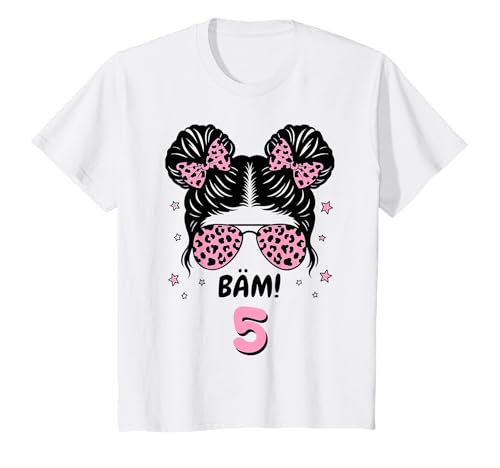 Kinder BÄM 5 Geburtstag Mädchen Pink 5 Jahre 5. Geburtstag T-Shirt Kinder BÄM 5 Geburtstag Mädchen Pink 5 Jahre 5. Geburtstag T-Shirt von Geschenkideen 5. Geburtstag Mädchen