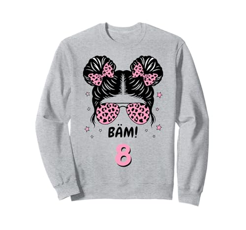 BÄM 8 Geburtstag Mädchen Pink 8 Jahre 8. Geburtstag Sweatshirt BÄM 8 Geburtstag Mädchen Pink 8 Jahre 8. Geburtstag Sweatshirt von Geschenkideen 8. Geburtstag Mädchen