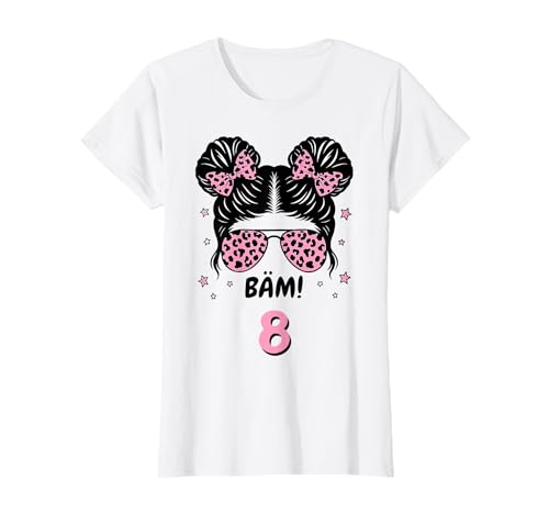 BÄM 8 Geburtstag Mädchen Pink 8 Jahre 8. Geburtstag T-Shirt BÄM 8 Geburtstag Mädchen Pink 8 Jahre 8. Geburtstag T-Shirt von Geschenkideen 8. Geburtstag Mädchen