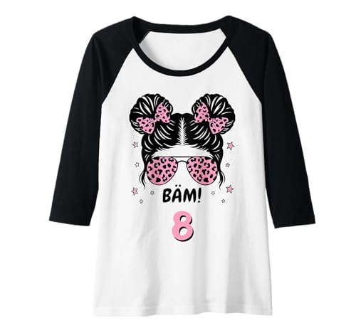 Damen BÄM 8 Geburtstag Mädchen Pink 8 Jahre 8. Geburtstag Raglan Damen BÄM 8 Geburtstag Mädchen Pink 8 Jahre 8. Geburtstag Raglan von Geschenkideen 8. Geburtstag Mädchen