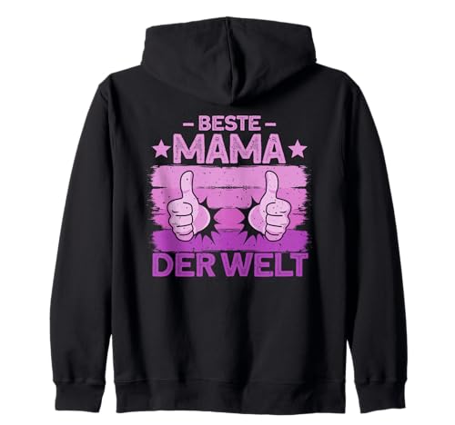 Lustiger Mutter Spruch Beste Mama Der Welt Muttertag Kapuzenjacke von Geschenkideen Für Mama Frauen Und Mütter Mit Herz