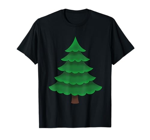 Tanne Wald Tannenbaum Weihnachtsbaum Kinder Zeichnung T-Shirt von Geschenkideen Wald Wander Natur camping Geschenke