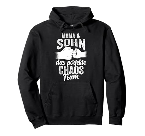 Mama Und Sohn Das Perfekte Chaos Team Muttertag Pullover Hoodie Mama Und Sohn Das Perfekte Chaos Team Muttertag Pullover Hoodie von Geschenkideen Zum Muttertag Für Mamas