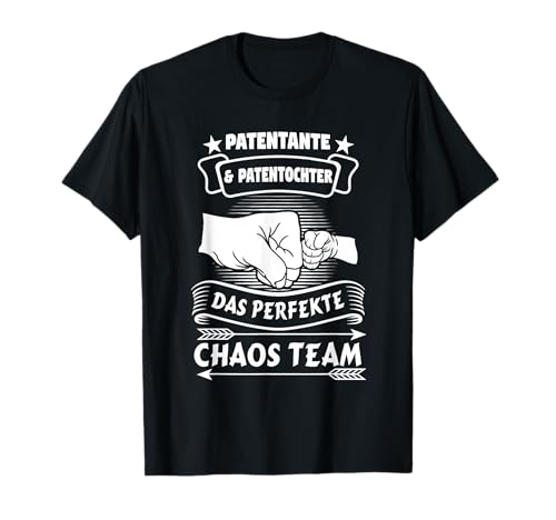 Geschenkideen für Taufpatin & Taufpate Damen T-Shirt Schwarz Kurzarm Klassische Passform Crew-Ausschnitt Patentante Patentochter Tante Nichte Geschenk T-Shirt S Geschenkideen für Taufpatin & Taufpate Damen T-Shirt Schwarz Kurzarm Klassische Passform Crew-Ausschnitt Patentante Patentochter Tante Nichte Geschenk T-Shirt S von Geschenkideen für Taufpatin & Taufpate