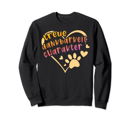 Hundespruch mit Hundemotiv Hundepfoten Hundebesitzer Damen Sweatshirt von Geschenkideen mit Hundesprüchen für Hundebesitzer