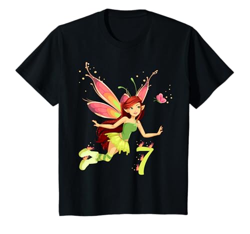 7. Geburtstag Mädchen Geschenk 7 Jahre Feen Geburtstags T-Shirt 7. Geburtstag Mädchen Geschenk 7 Jahre Feen Geburtstags T-Shirt von Geschenkideen & Outfits Geburtstagsparty Tochter
