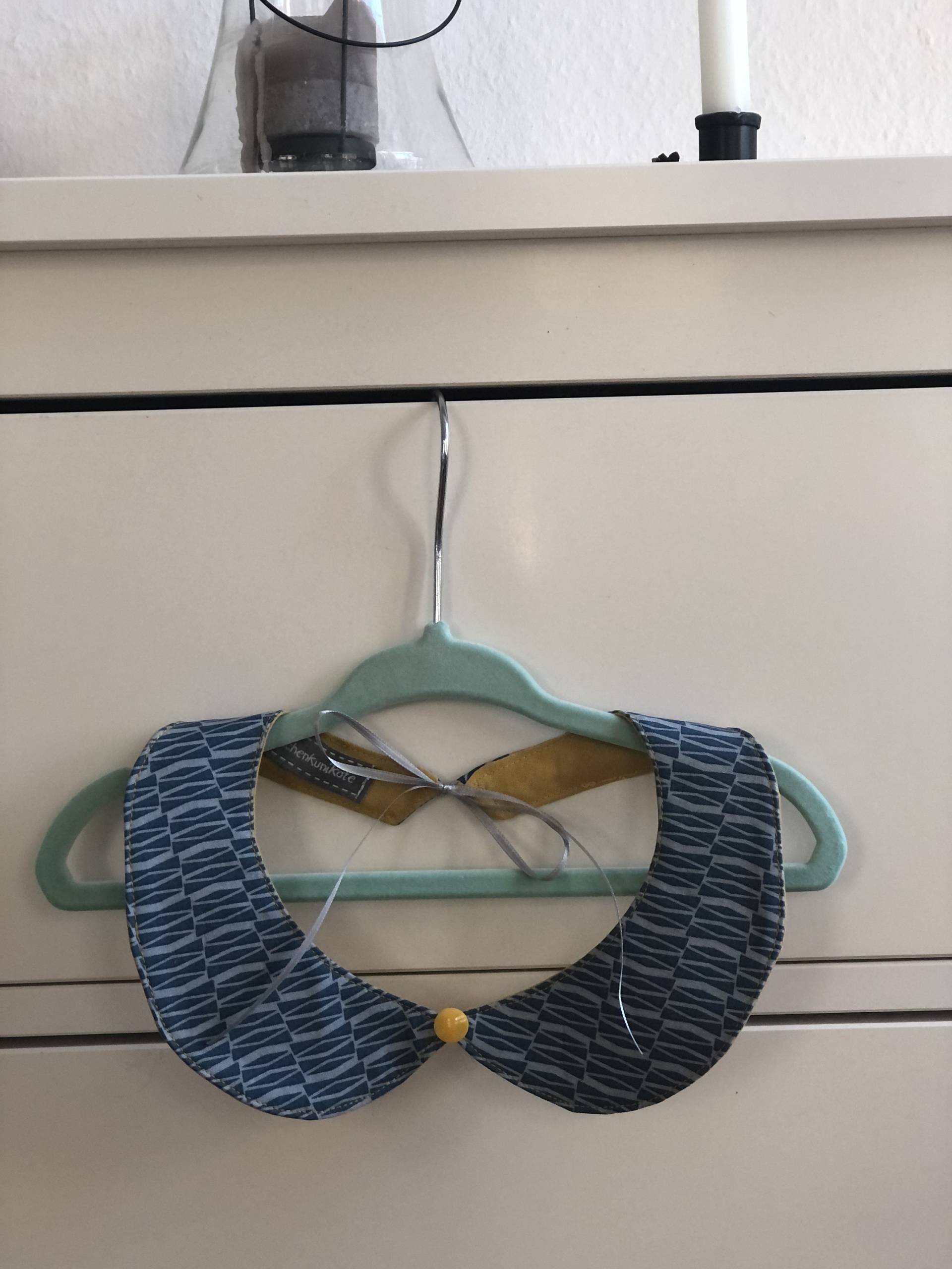Retro Bubikragen Abnehmbar, Peter Pan Kragen, Kragen Mit Schleife, Individuelles Geschenk von GeschenkunikateShop