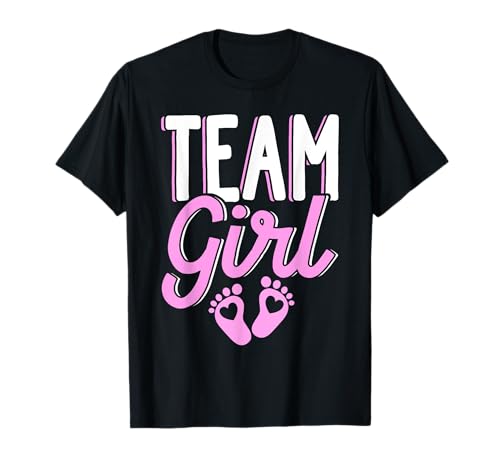 Team Mädchen - Gender Reveal T-Shirt von Geschlecht offenbaren