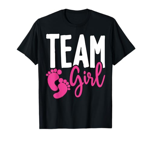 Team Mädchen - Gender Reveal T-Shirt Team Mädchen - Gender Reveal T-Shirt von Geschlecht offenbaren