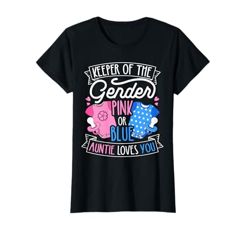 Keeper Of The Gender - Tante liebt dich - Baby-Ankündigung T-Shirt Keeper Of The Gender - Tante liebt dich - Baby-Ankündigung T-Shirt von Geschlechtsenthüllung Hüterin des Geschlechts - Ge