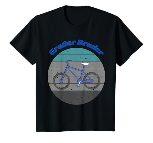 Kinder Großer Bruder Outfit - Großer Bruder mit Fahrrad T-Shirt Kinder Großer Bruder Outfit - Großer Bruder mit Fahrrad T-Shirt von Geschwister - Der Faun