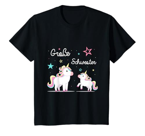 Große Schwester Shirt | Süßes Einhorn Mädchen Geschwister T-Shirt Große Schwester Shirt | Süßes Einhorn Mädchen Geschwister T-Shirt von Geschwister Geschenke
