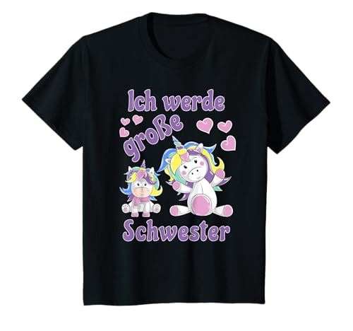Große Schwester Geschenk TShirt Mädchen Einhorn T-Shirt Große Schwester Geschenk TShirt Mädchen Einhorn T-Shirt von Geschwister T-Shirts Für Jungen & Mädchen by KaMi