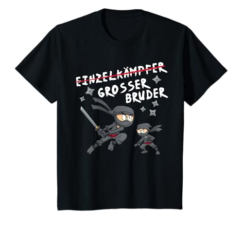 Großer Bruder TShirt Jungen Ninja Shirt Geschenk T-Shirt Großer Bruder TShirt Jungen Ninja Shirt Geschenk T-Shirt von Geschwister T-Shirts Für Jungen & Mädchen by KaMi