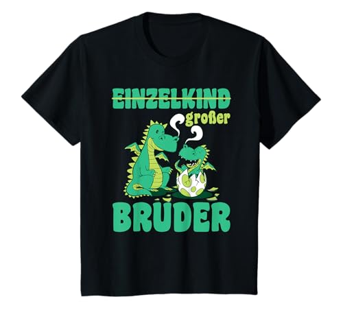 Kinder Großer Bruder 2026 Dino Geschwister T-Shirt von Geschwister Tiere Großer Geschwister