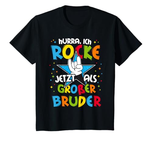 Ich bin jetzt großer Bruder Babyparty Geschenk für Jungen T-Shirt von Geschwister & Familie Geschenkideen