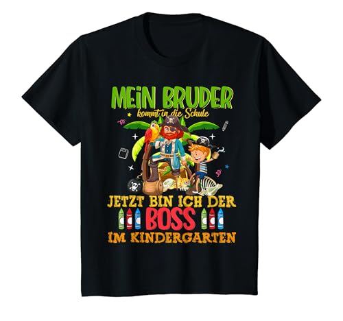 Kinder Kindergarten Schulkind 2024 Junge Einschulung 2024 Schule T-Shirt Kinder Kindergarten Schulkind 2024 Junge Einschulung 2024 Schule T-Shirt von Geschwisterkind Junge Einschulung Schulanfang 2024