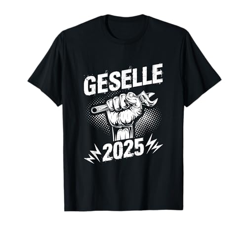 Gesellenbrief 2025 Gift Apparel GESELLE 2025 Gesellenbrief 2025 T-Shirt Schwarz S Klassisch Unisex Kinder Gesellenbrief 2025 Gift Apparel GESELLE 2025 Gesellenbrief 2025 T-Shirt Schwarz S Klassisch Unisex Kinder von Gesellenbrief 2025 Gift Apparel