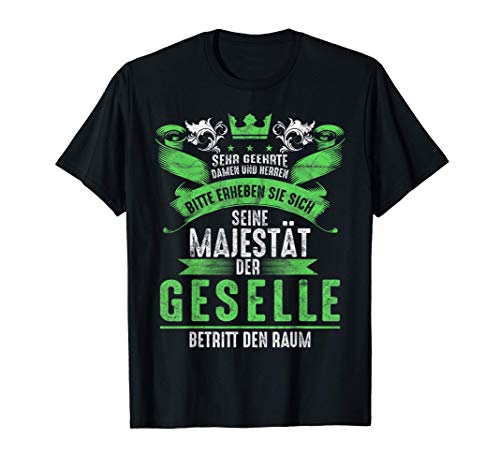 Herren Geselle lustiges Gesellenprüfung bestanden Geschenk T-Shirt Herren Geselle lustiges Gesellenprüfung bestanden Geschenk T-Shirt von Gesellenprüfung bestandene Prüfung Geschenk