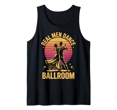 Real Men Dance Ballroom Tank Top Real Men Dance Ballroom Tank Top von Gesellschaftstanz Tanz Tänzer