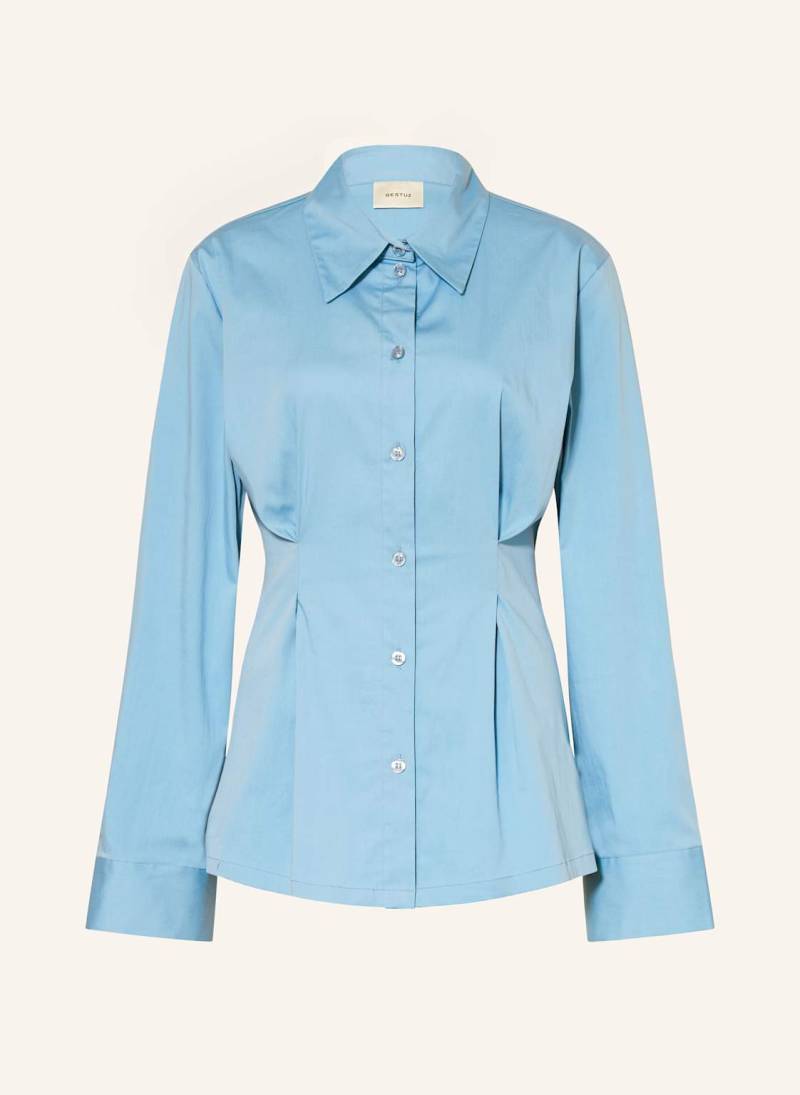 Gestuz Hemdbluse Gzopy blau von Gestuz