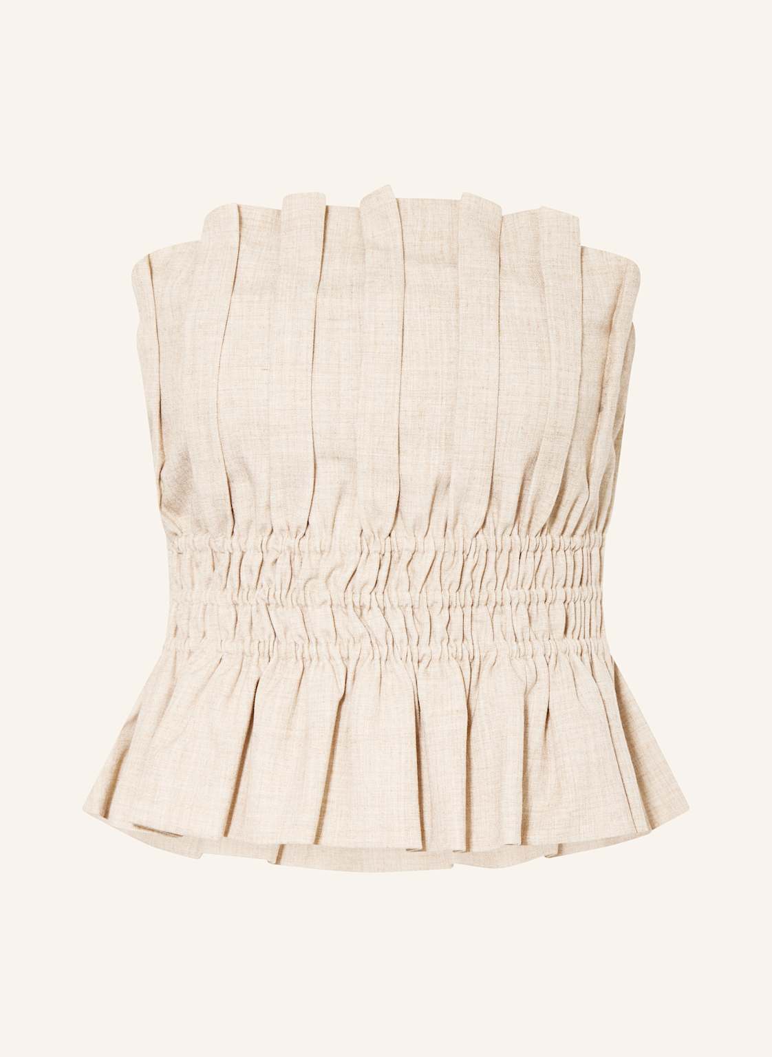 Gestuz Off-Shoulder-Top Gzdecy beige Gestuz Off-Shoulder-Top Gzdecy beige von Gestuz