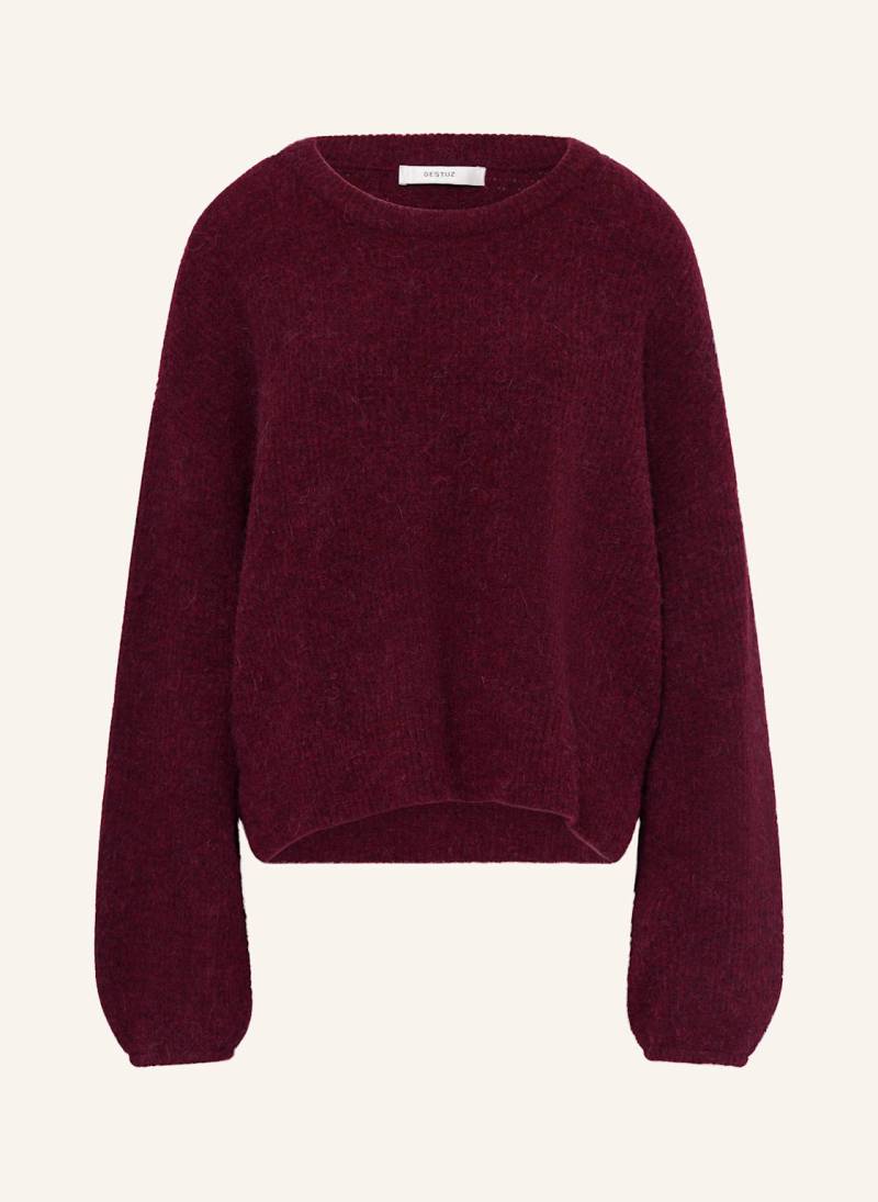Gestuz Pullover Gzalpha Mit Alpaka rot von Gestuz