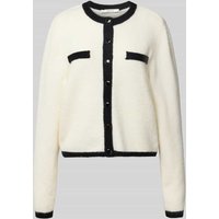 Gestuz Strickjacke mit Knopfleiste Modell 'alpha' in Offwhite, Größe XL Gestuz Strickjacke mit Knopfleiste Modell 'alpha' in Offwhite, Größe XL von Gestuz