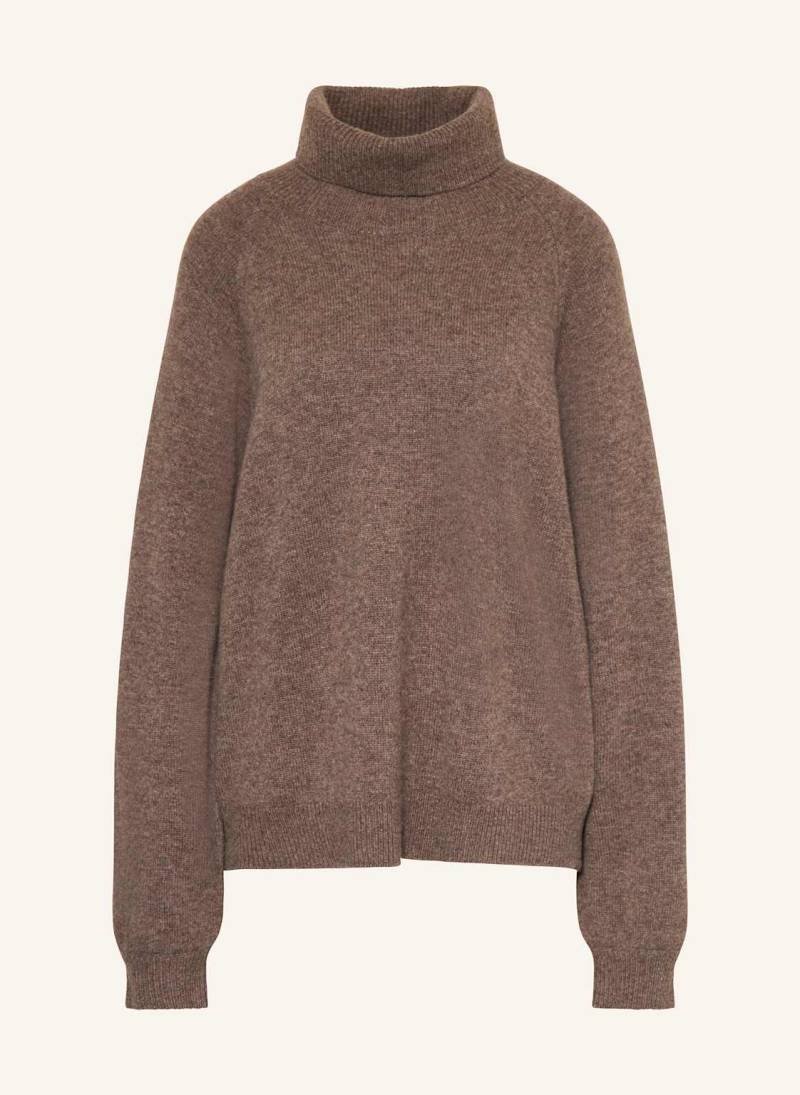 Gestuz Strickpullover Manzigz braun von Gestuz