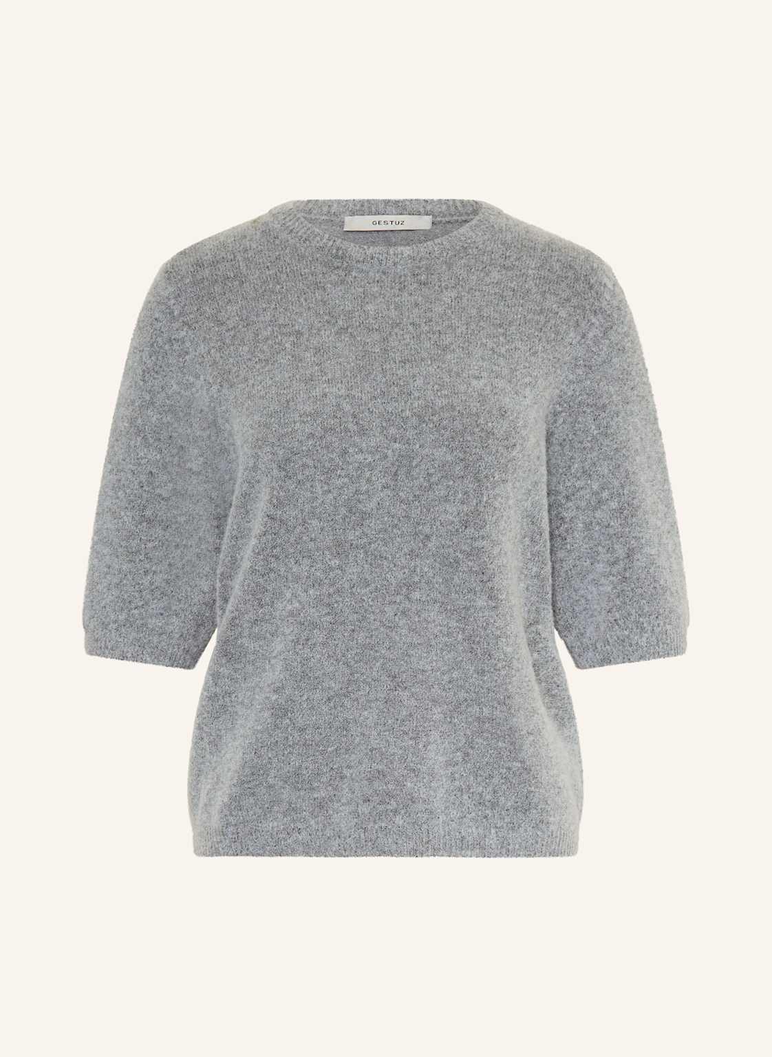 Gestuz Strickshirt Gzalpha Mit Alpaka grau von Gestuz
