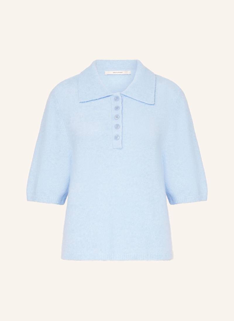 Gestuz Strickshirt Gzalpha blau von Gestuz