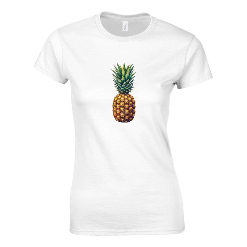 Ananas T-Shirt | Pineapple Shirt Tropical Fruit Design Unisex Lustiges Geschenk Für Sommer & Strand von GesundausderErde