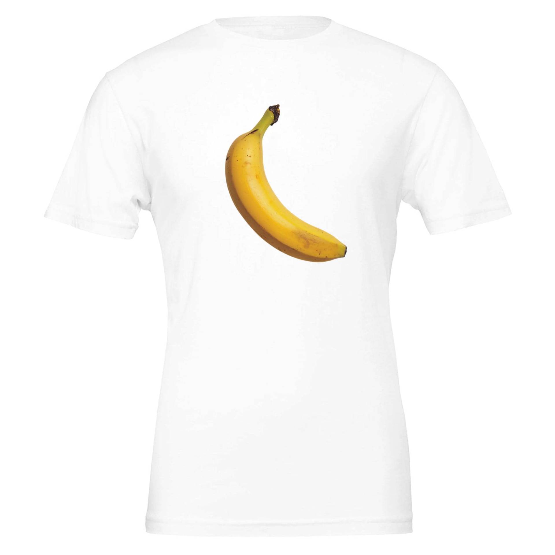 Banane Shirt Lustig Retro Obst Design | Sommer T-Shirt Unisex Bio Baumwolle Fun Fruit Geschenk Für Männer & Frauen von GesundausderErde