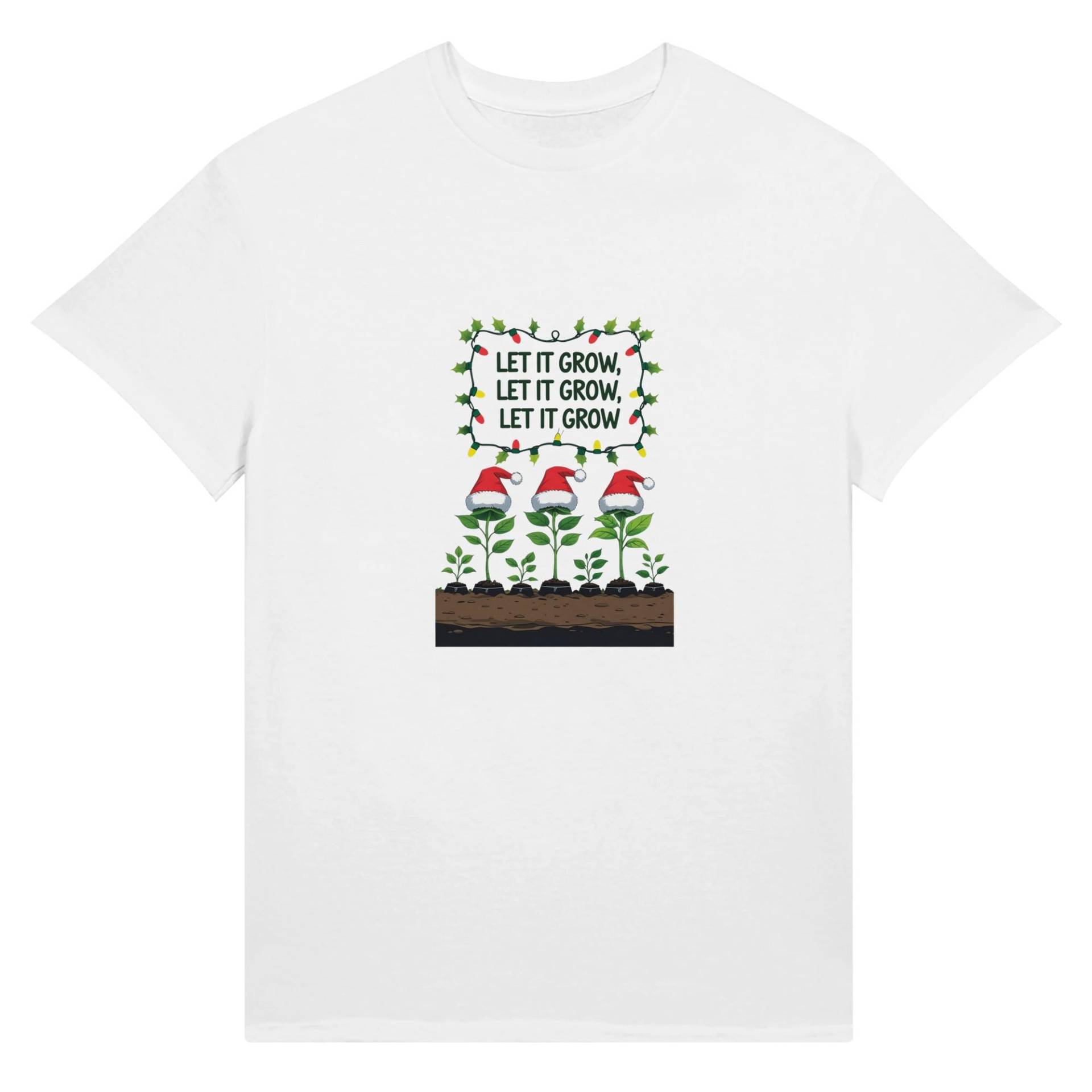Let It Grow | Lustiges Weihnachts-Shirt Für Gärtner & Pflanzenfreunde von GesundausderErde