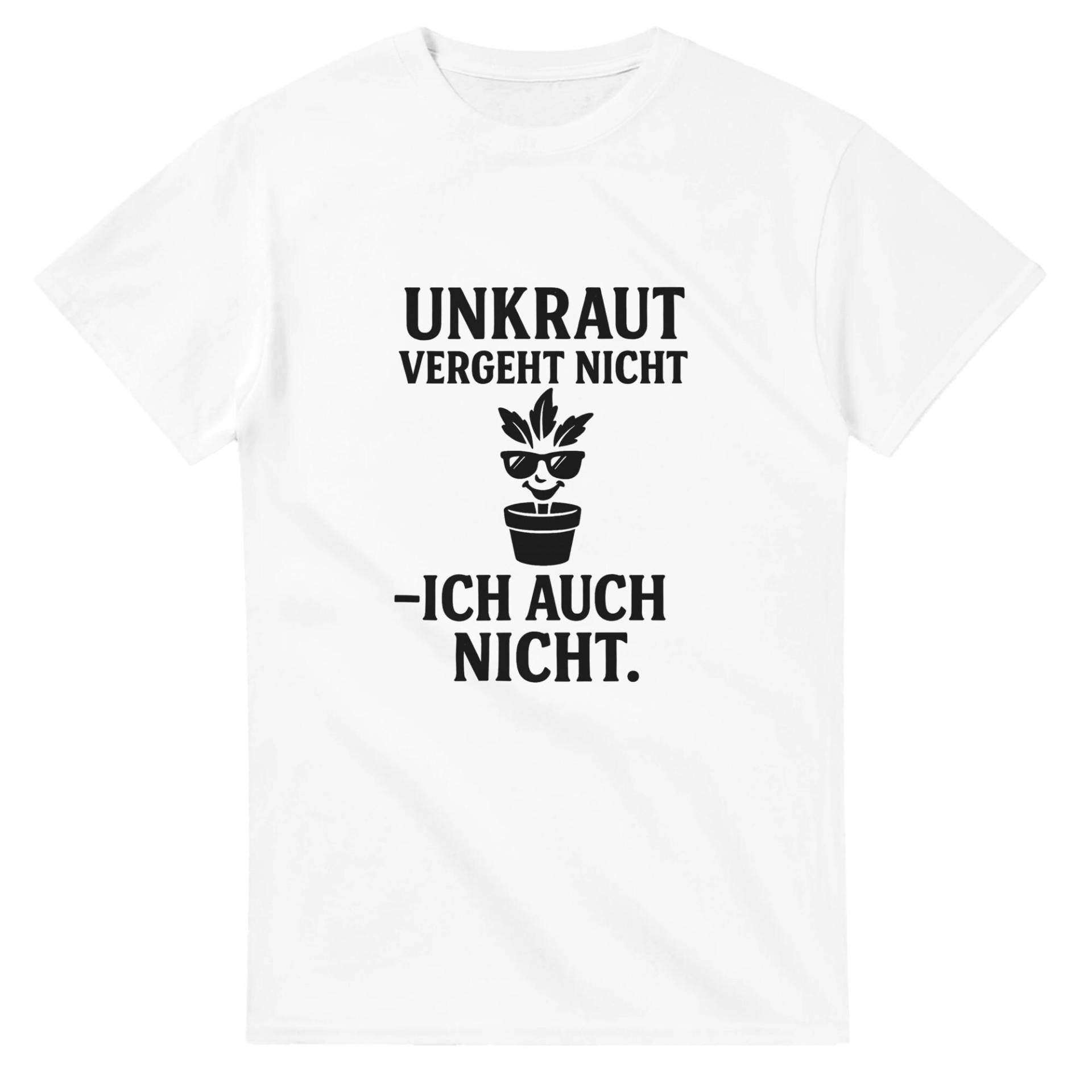 Unkraut Vergeht Nicht - Ich Auch Nicht" Lustiges Garten-Shirt Mit Cooler Pflanze Für Hobbygärtner & Naturfreunde von GesundausderErde